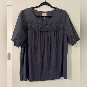 Knox Rose 100% cotton flowy shirt size L (S120)